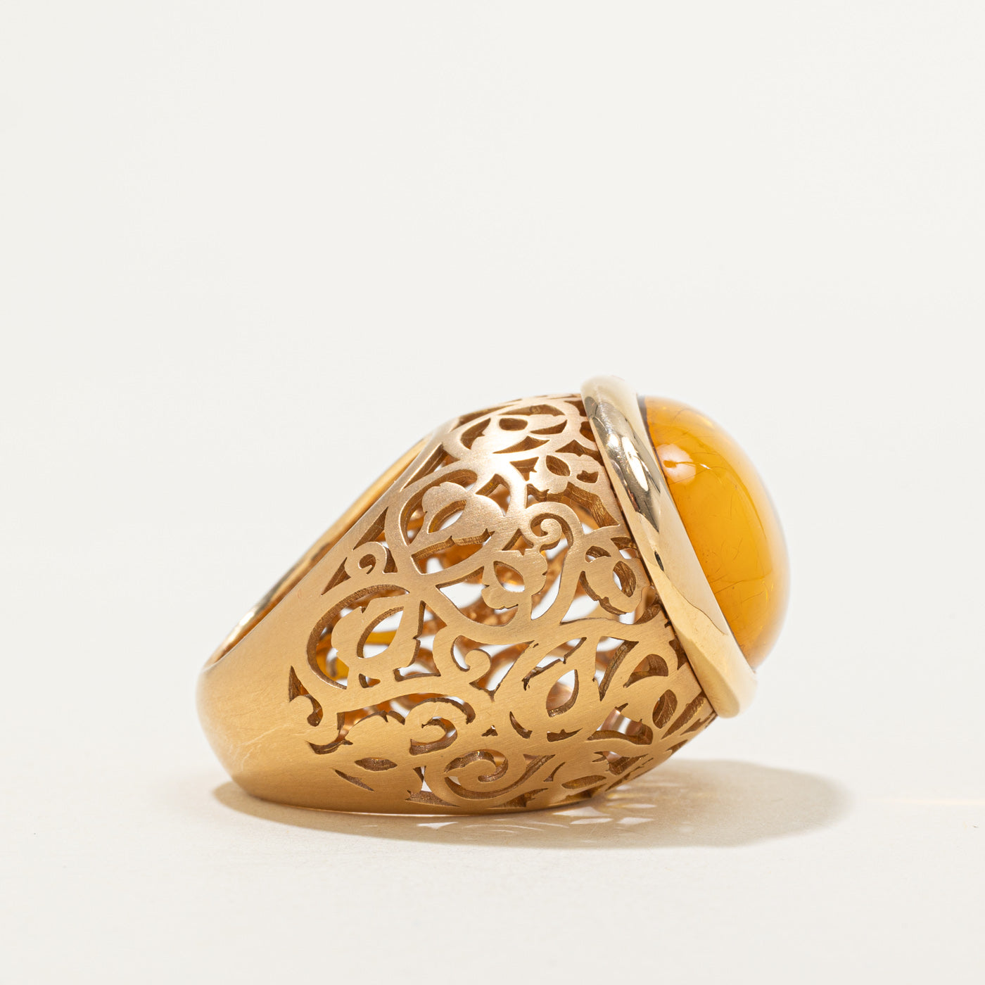 'Pomellato' Arabesque Amber Ring | 8.50ct | SZ 6