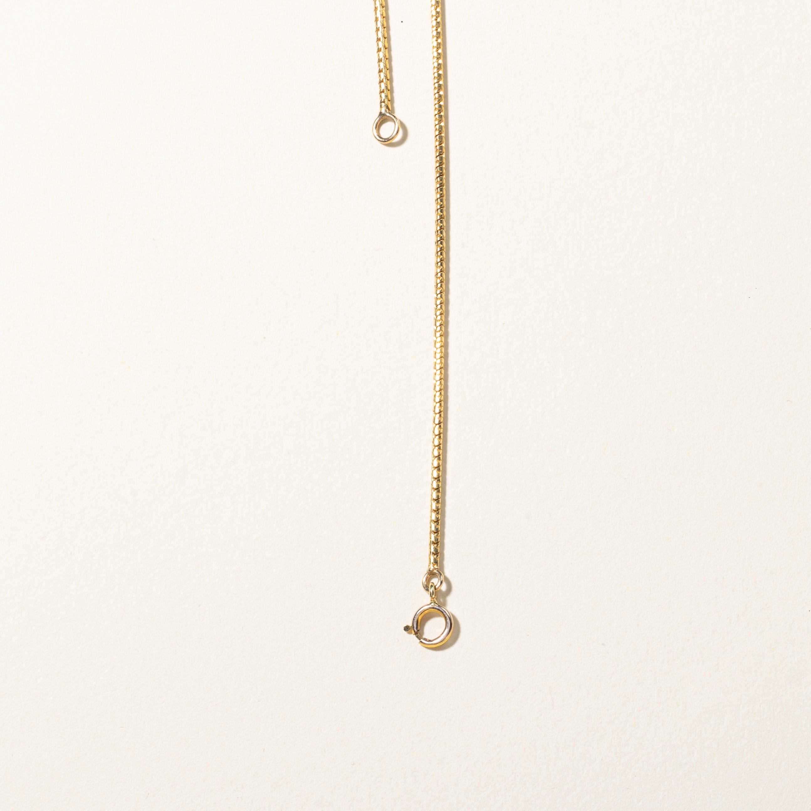 14K Yellow Gold Ruby and Diamond Necklace | 0.73ctw, 0.53ctw | 15" |