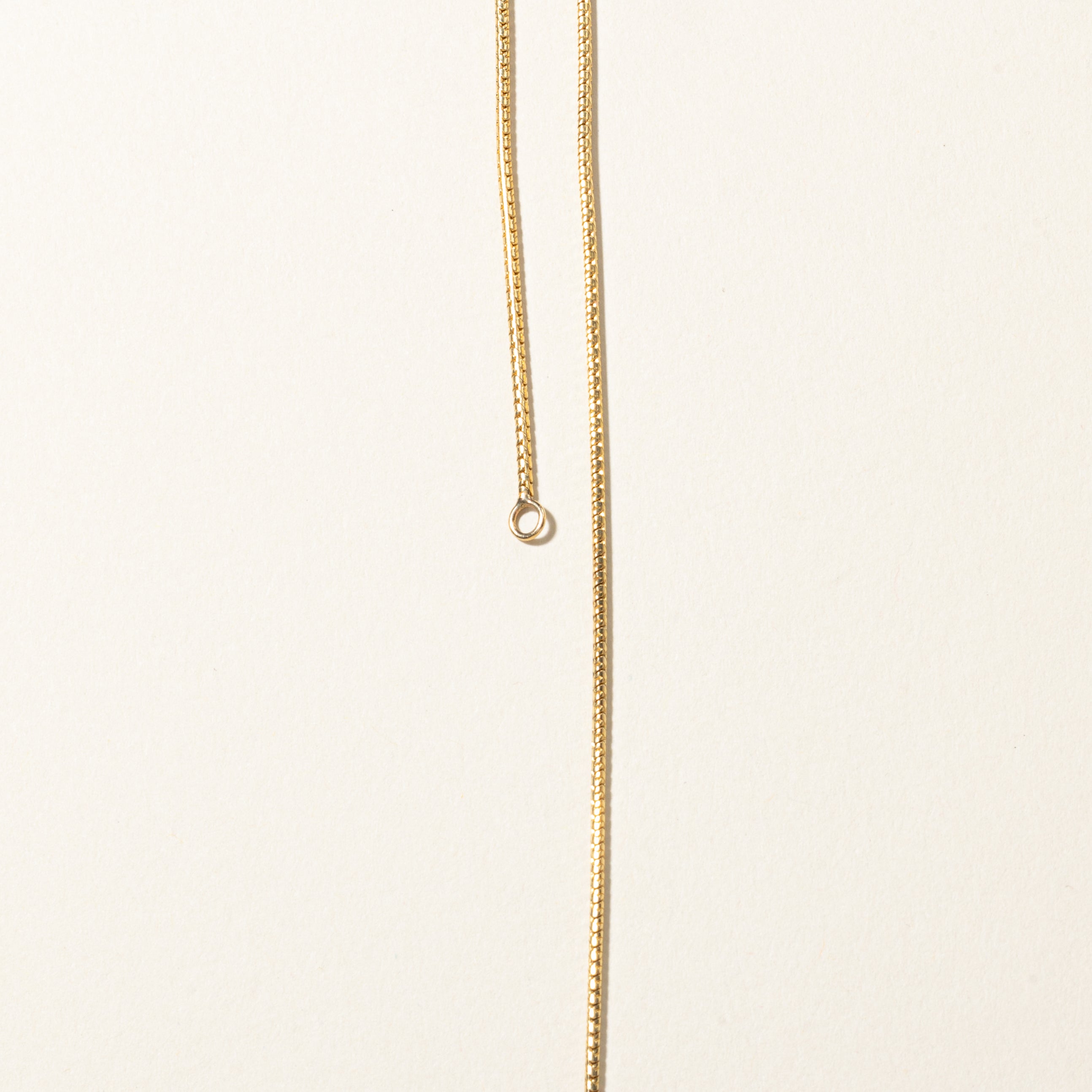 14K Yellow Gold Ruby and Diamond Necklace | 0.73ctw, 0.53ctw | 15" |