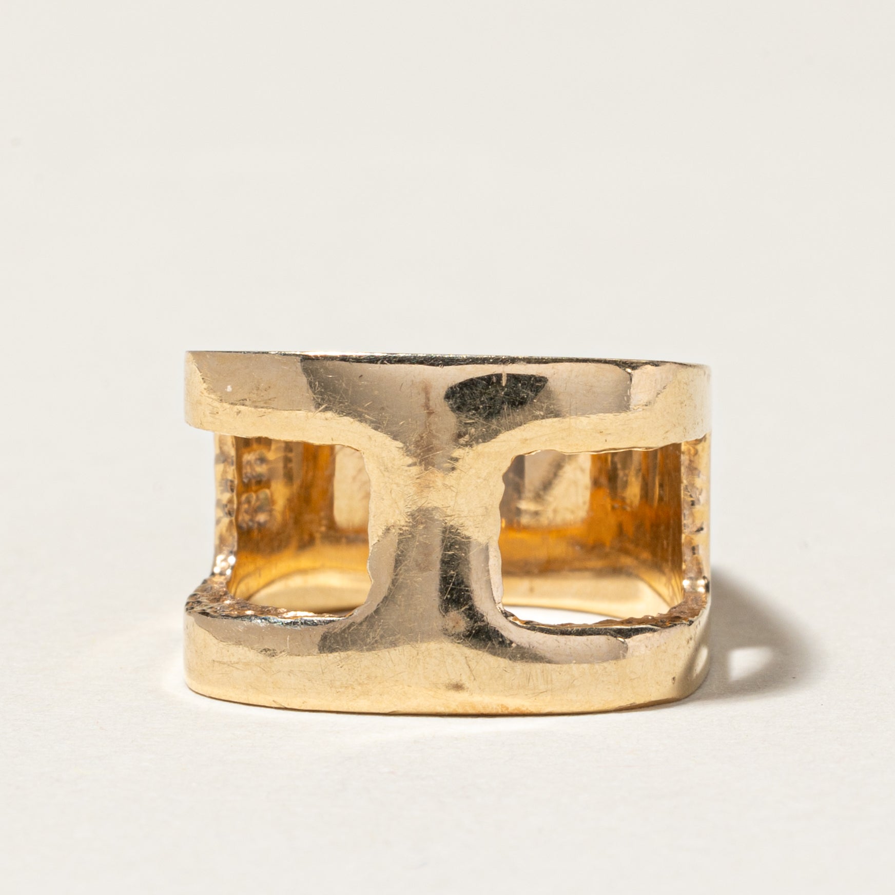 Bague en or jaune 14 carats et grenat | 1,88 ct | Taille 5,25