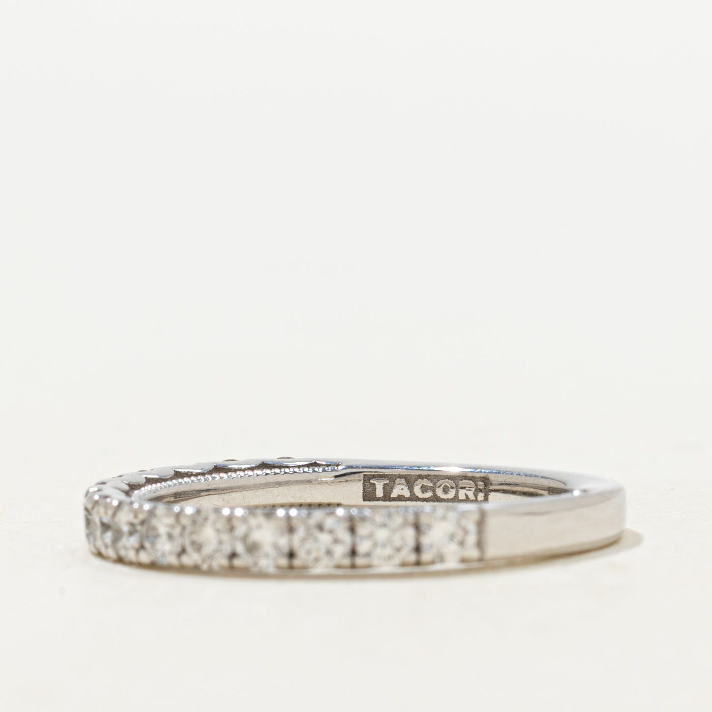 'Tacori' 18k Semi Eternity Diamond Band | 0.65ctw | 2.30mm | SZ 6.0
