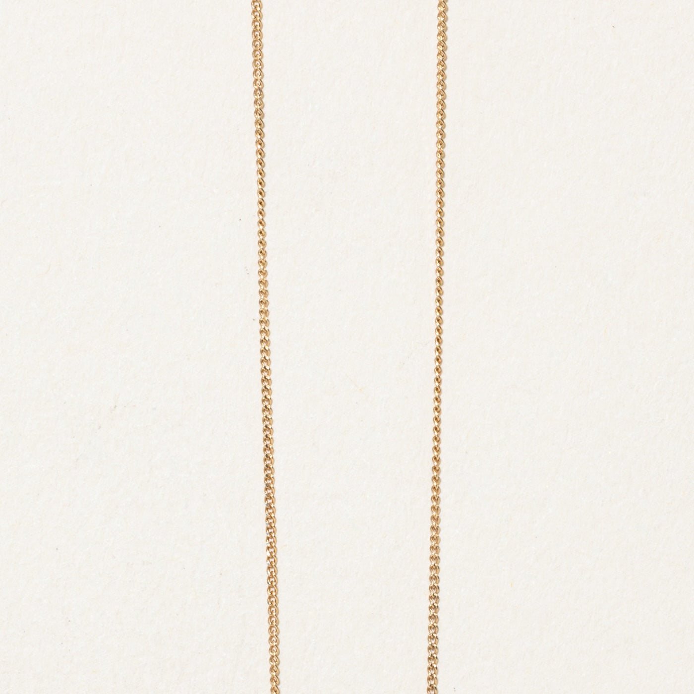 10k Yellow Gold Curb Link Chain | .80mm | 16"