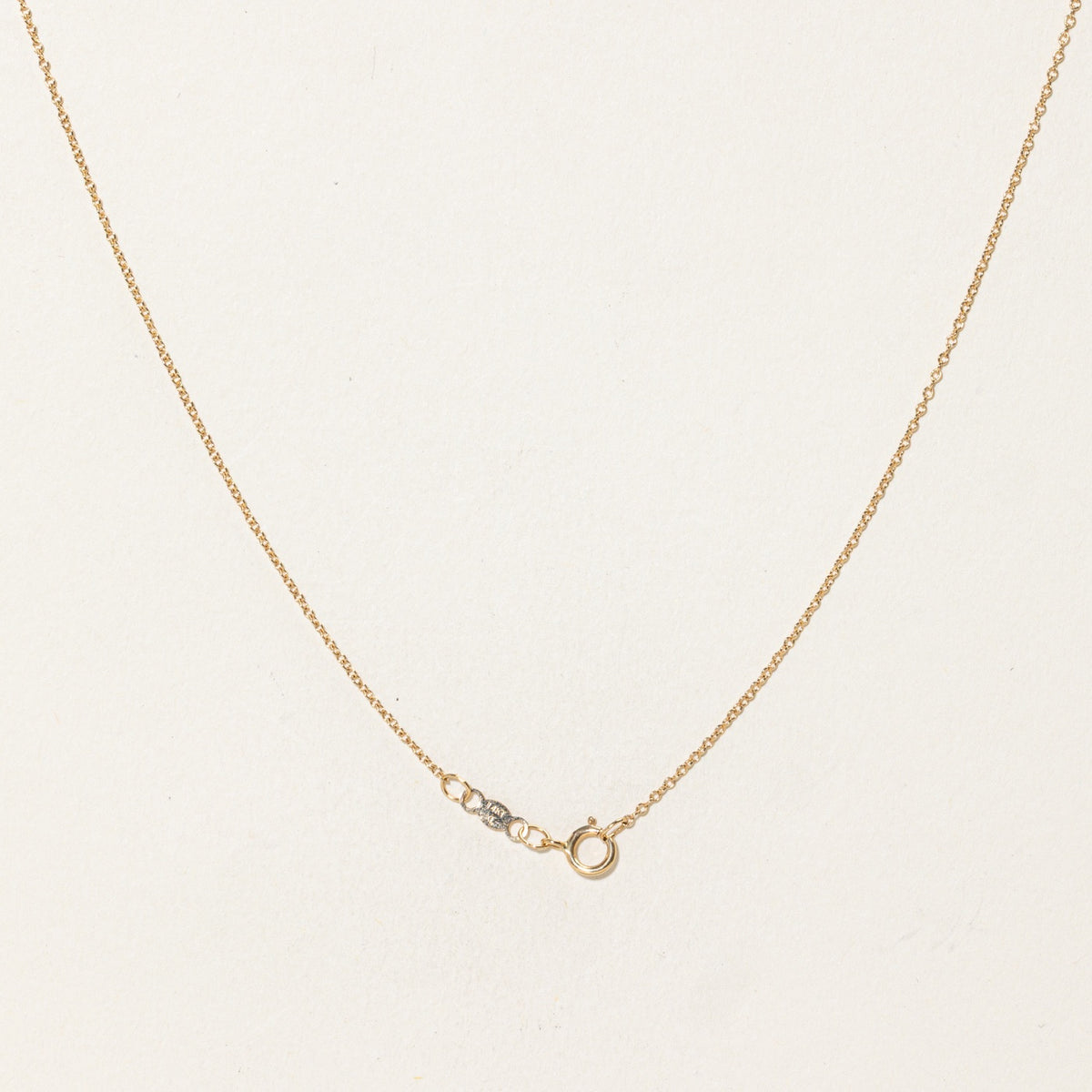 14k Pave Set Diamond Star Pendant Necklace | 16"