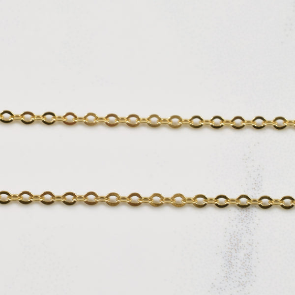 Diamond Flower Necklace | 0.05ct | 18