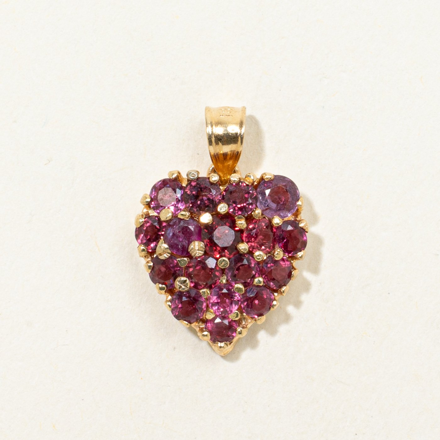 18K Pendants with Ruby