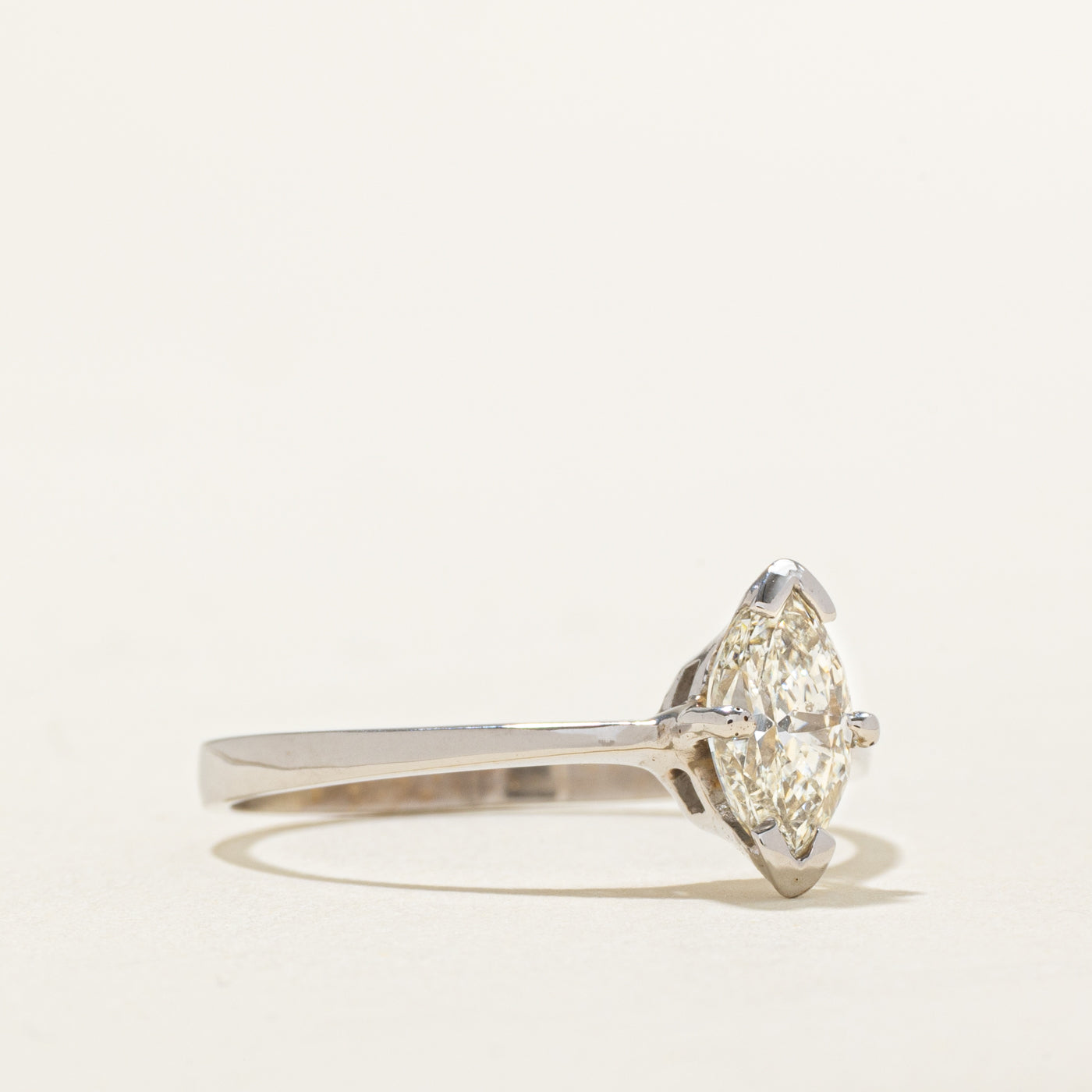 Solitaire Marquise Diamond Engagement Ring | 1.00ct | SZ 9.5 |