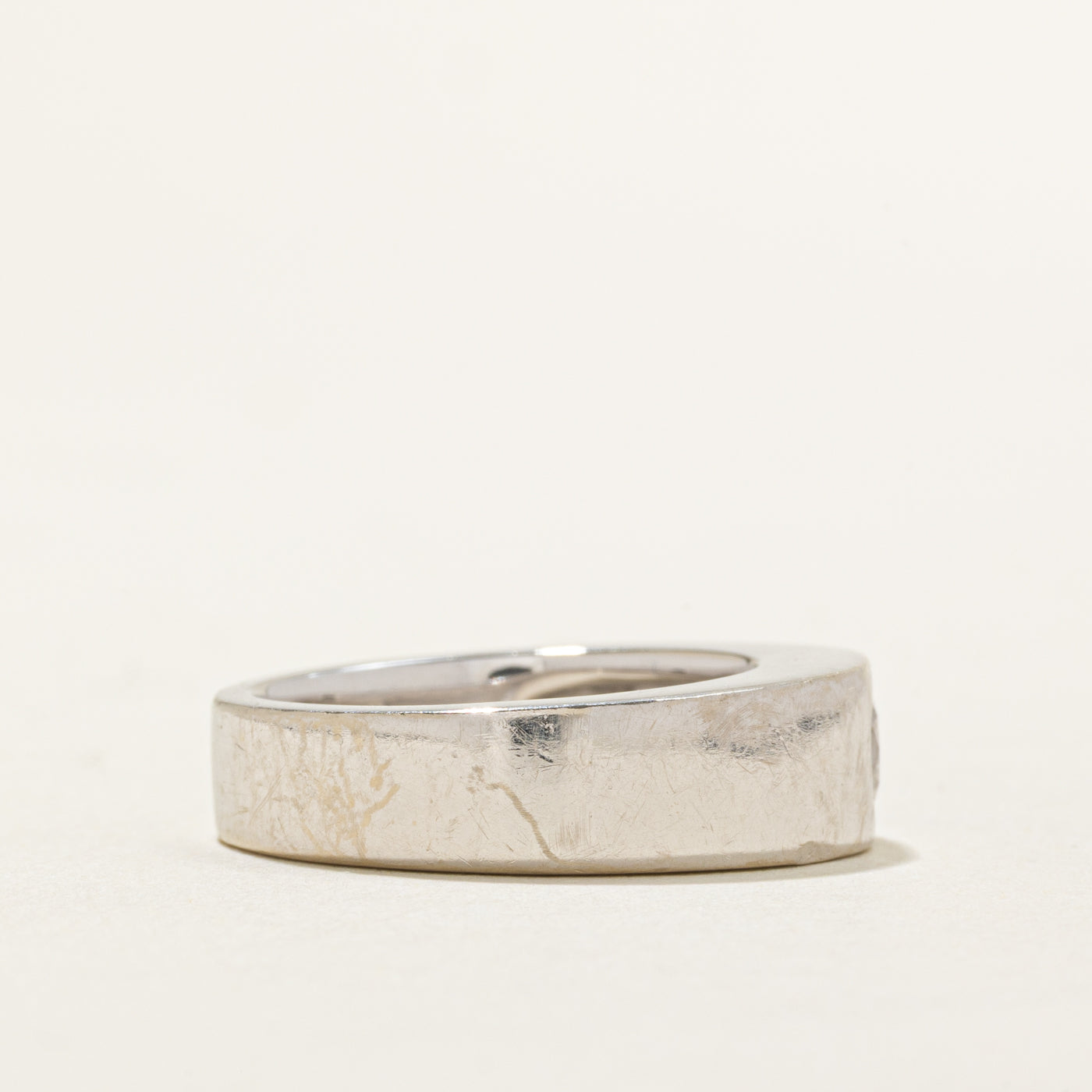 Flush Set Solitaire Diamond Ring | 0.65ct | SZ 6.5 |