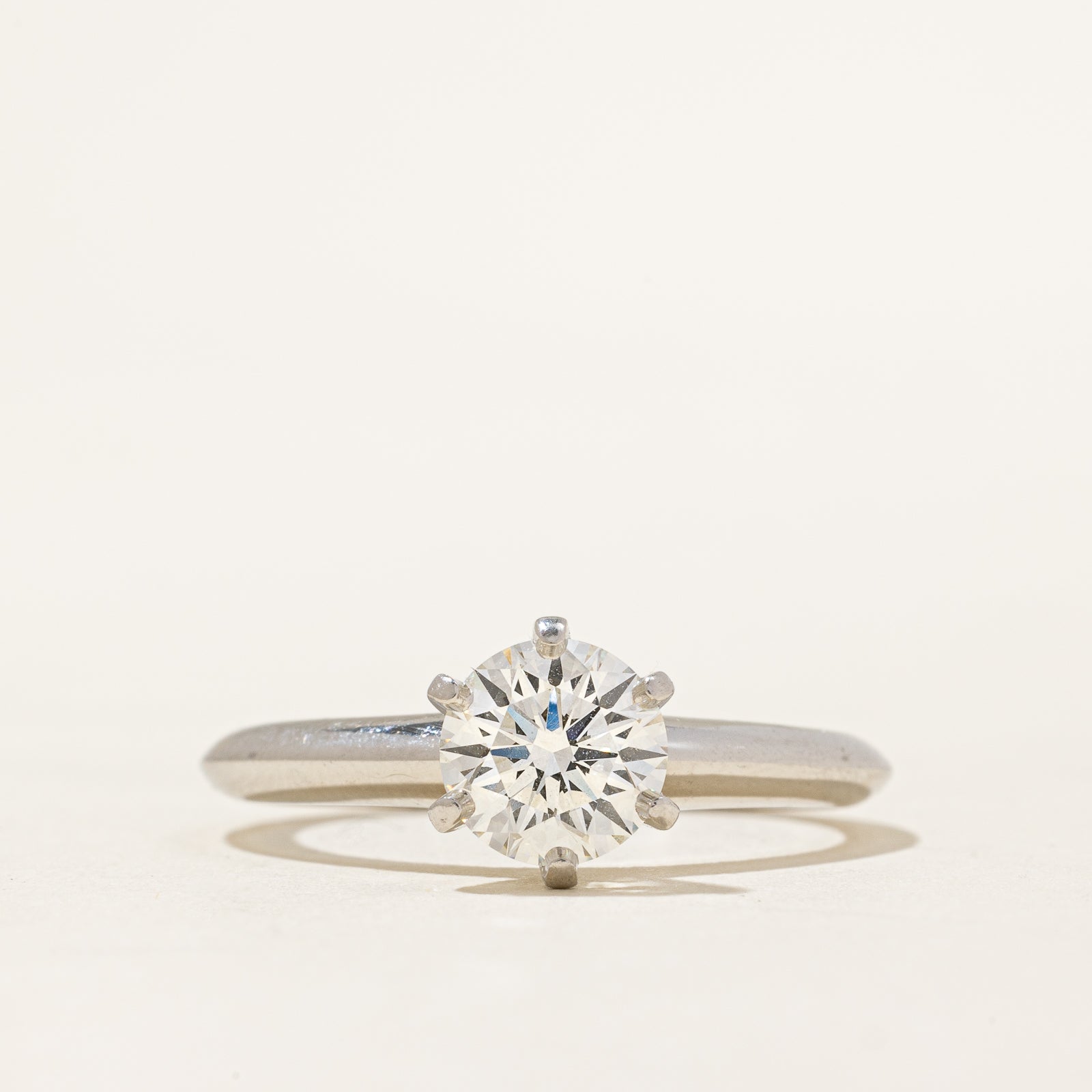 Tiffany Setting Engagement Ring With Wedding Band Tiffany The