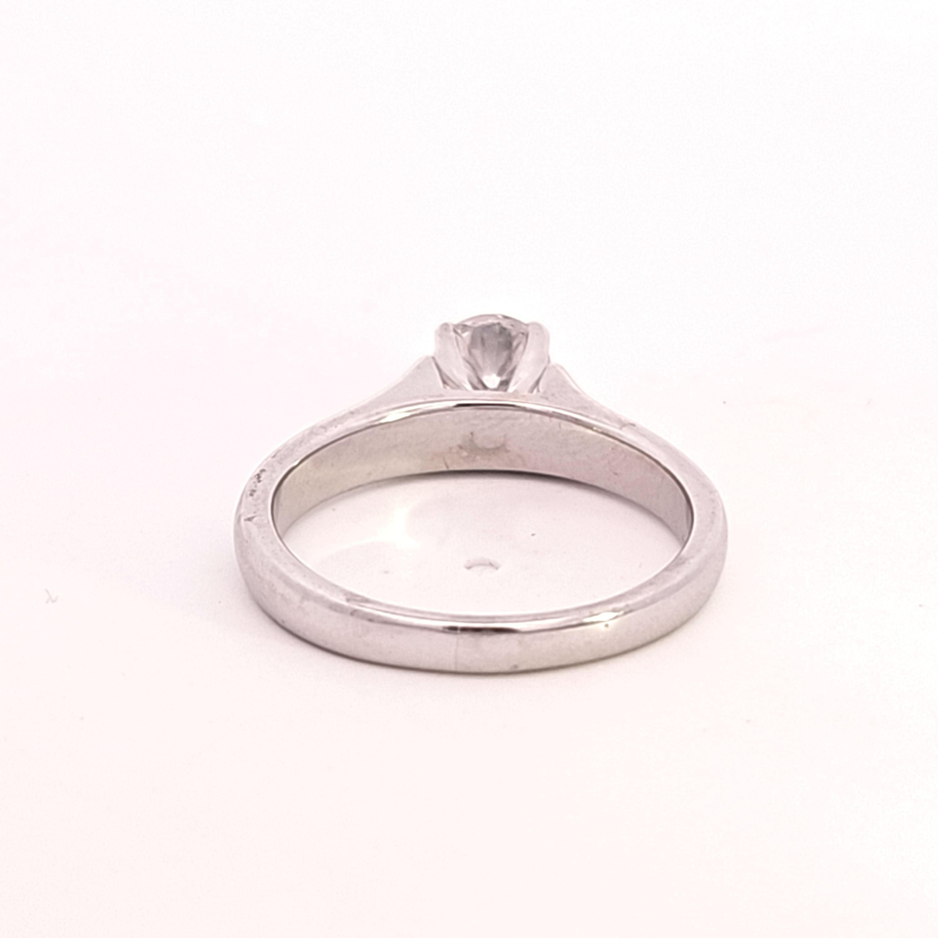 Solitaire Diamond Engagement Ring | 0.71ct | SZ 7.5 |