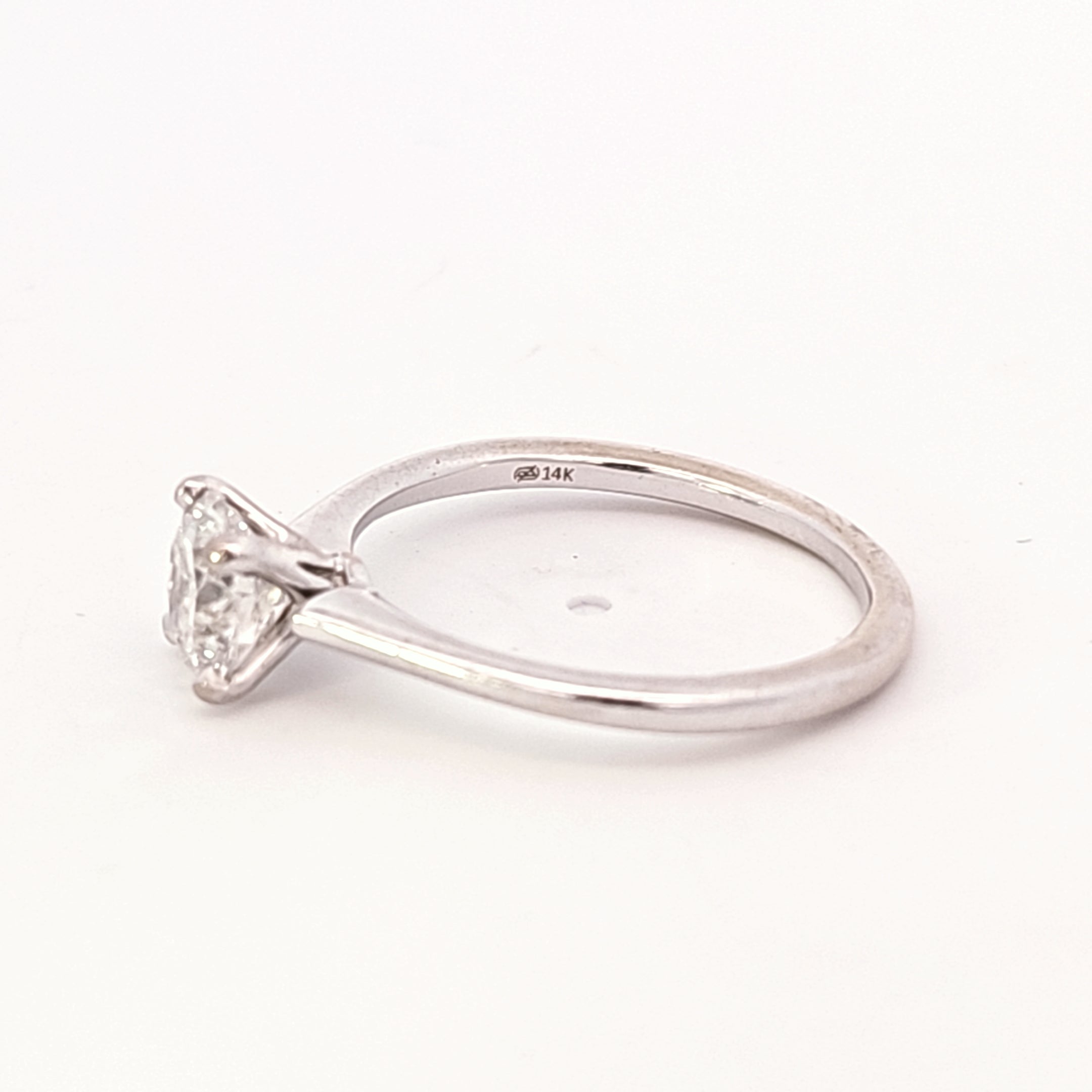 Bague de fiançailles solitaire discrète en diamant certifié GIA | 1,02 ct | Taille 7 |