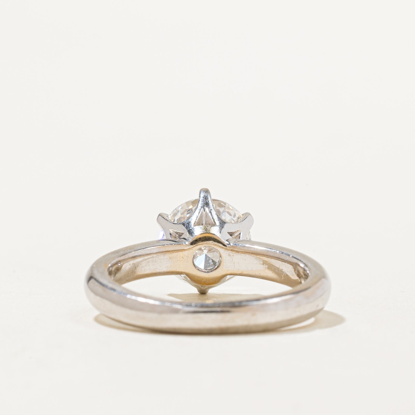 2ct+ Natural Diamond Solitaire Ring with GIA grading | 2.03ct VVS1 G Ex | SZ 5.5 |