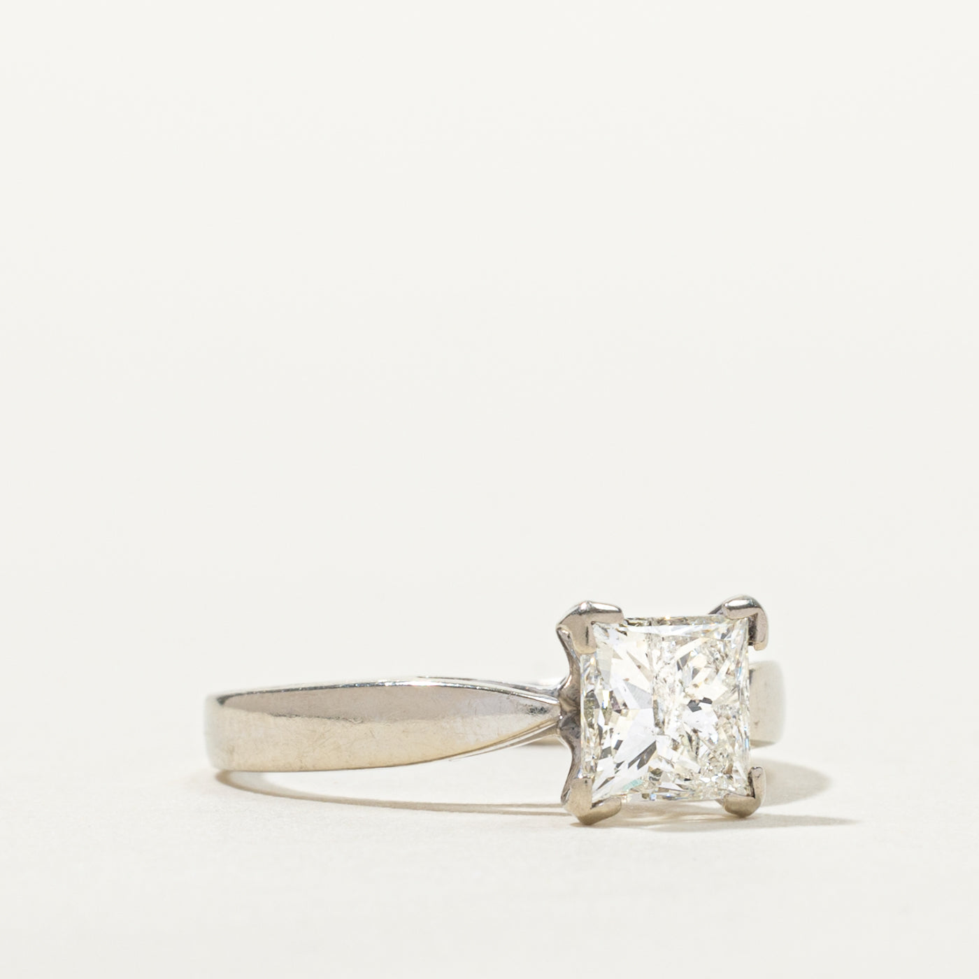 EGL Canadian Princess Cut Diamond Ring | 1.0ct I1 G/H | SZ 5.25