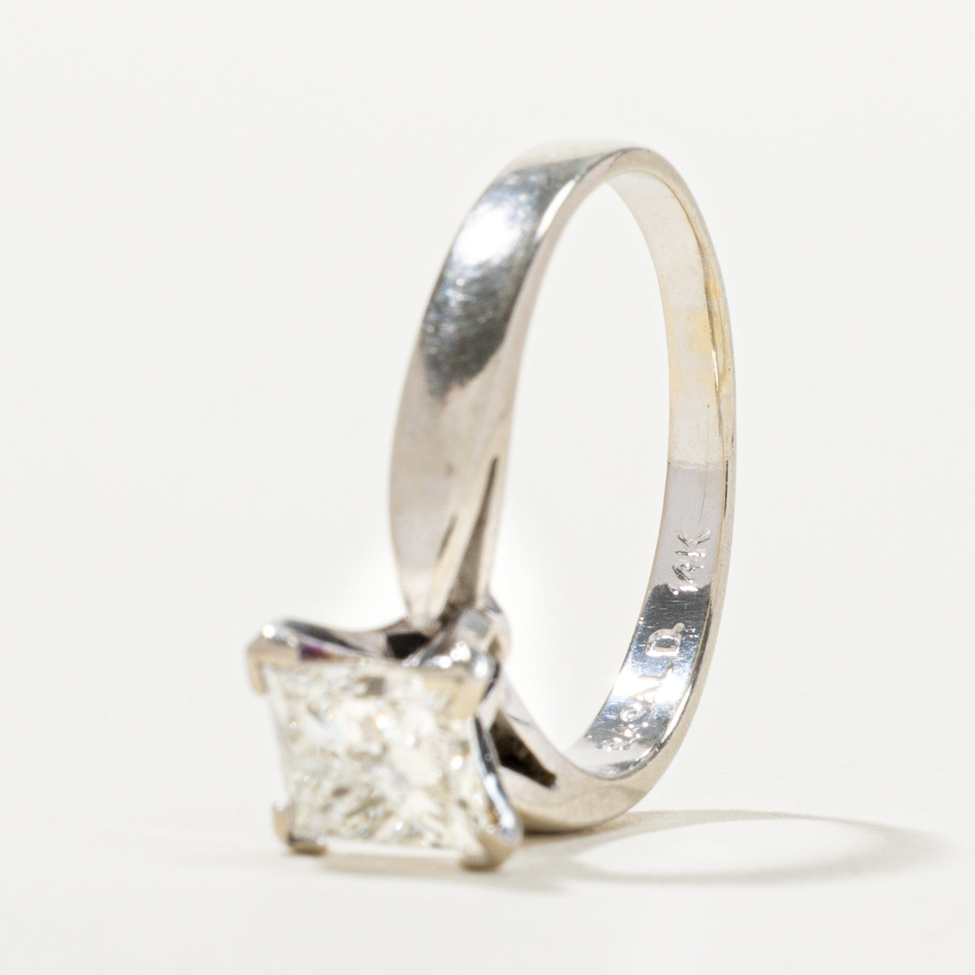 EGL Canadian Princess Cut Diamond Ring | 1.0ct I1 G/H | SZ 5.25