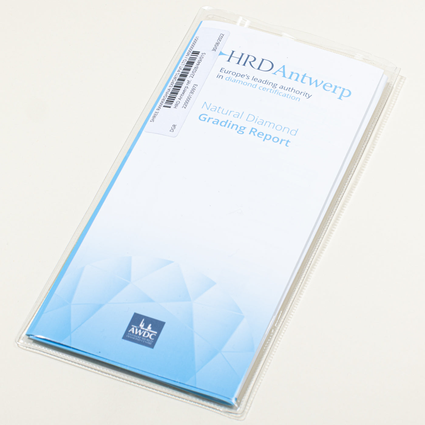 HRD Oval Cut Solitaire Diamond Hidden Halo Ring | 1.70ct SI2 J, 0.09ctw | SZ 5.5