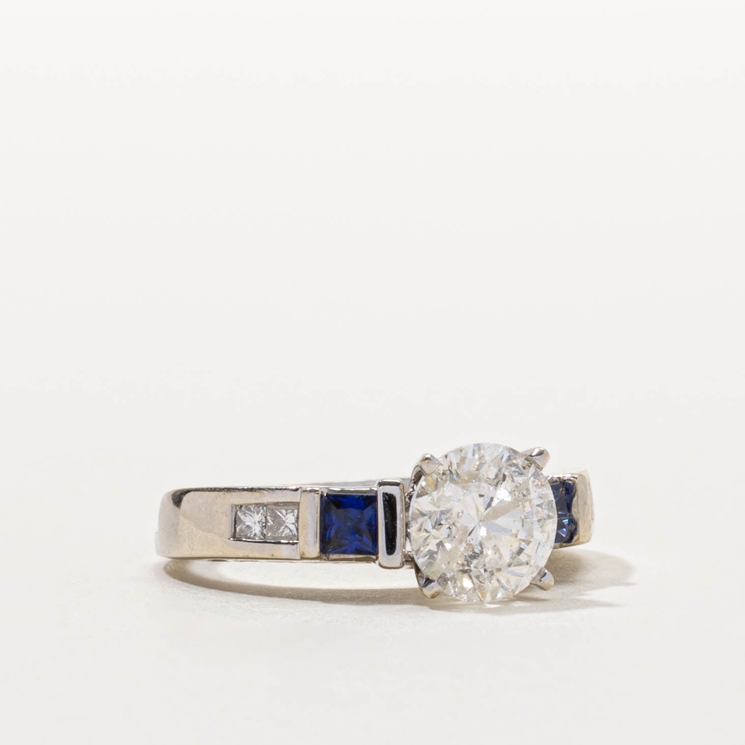 14k Diamond & Sapphire Accent Ring | 1.86ctw | SZ 6