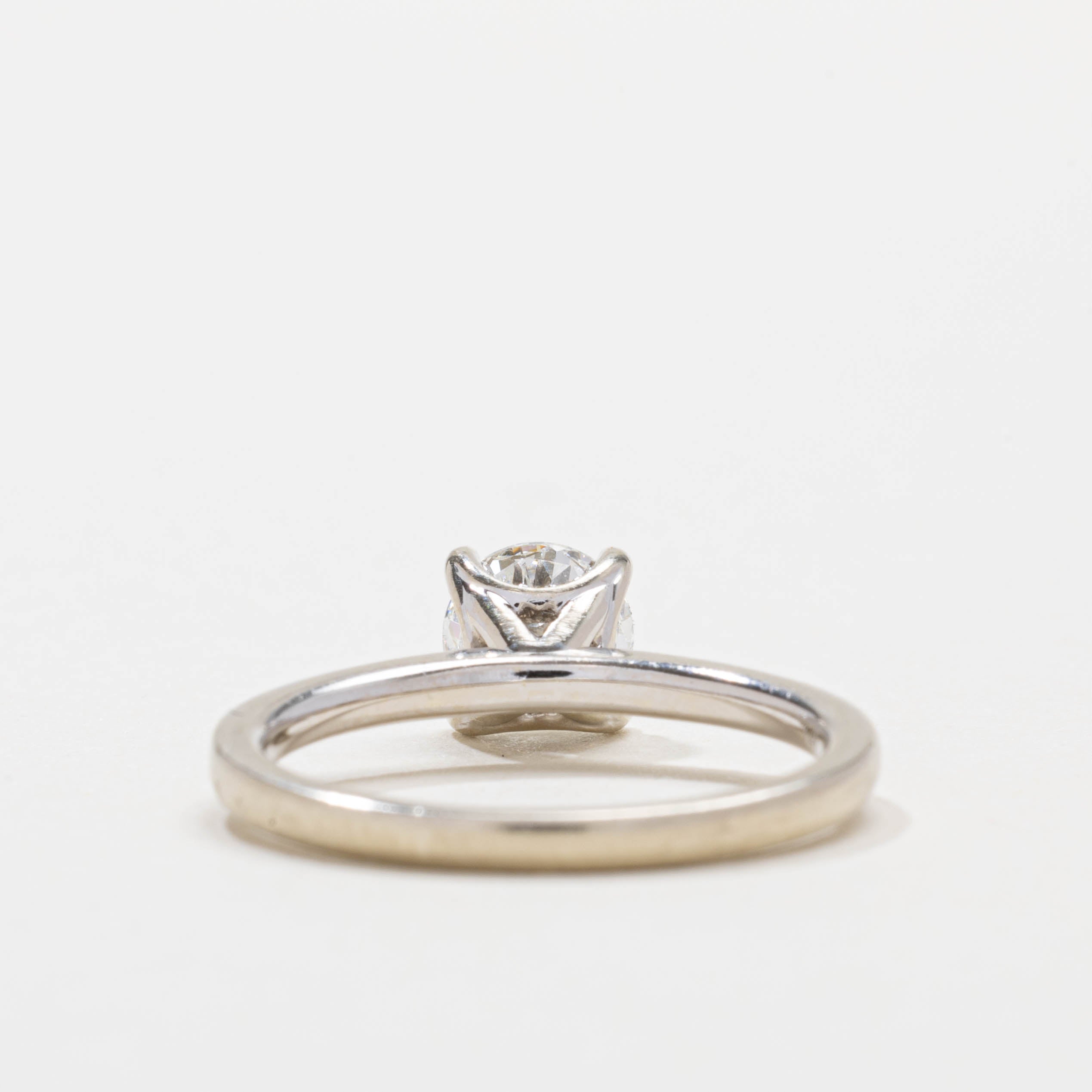Canadian 14K Solitaire Diamond Ring | 1.03ct I1 I, 0.04ctw | SZ 7.0