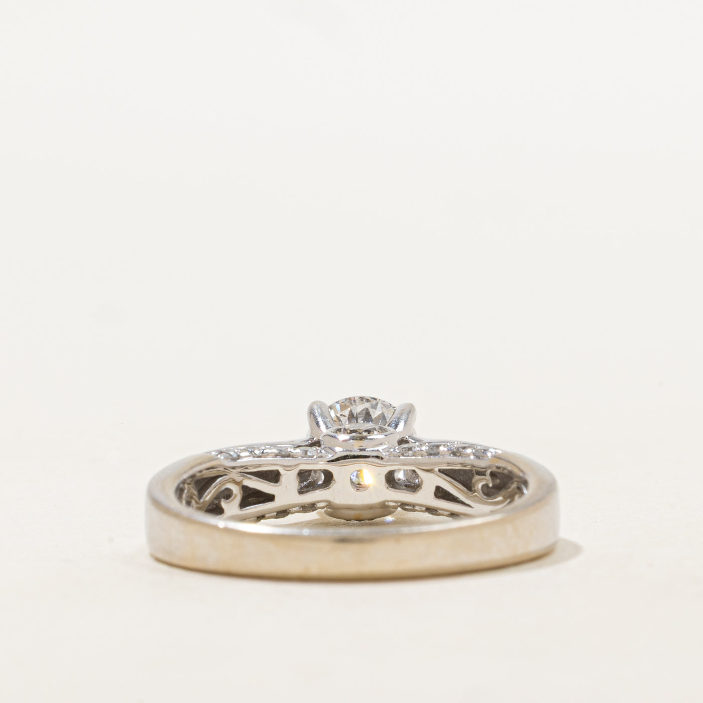 Solitaire Diamond Engagement Ring | 1.14ctw I2 E/F | SZ 7