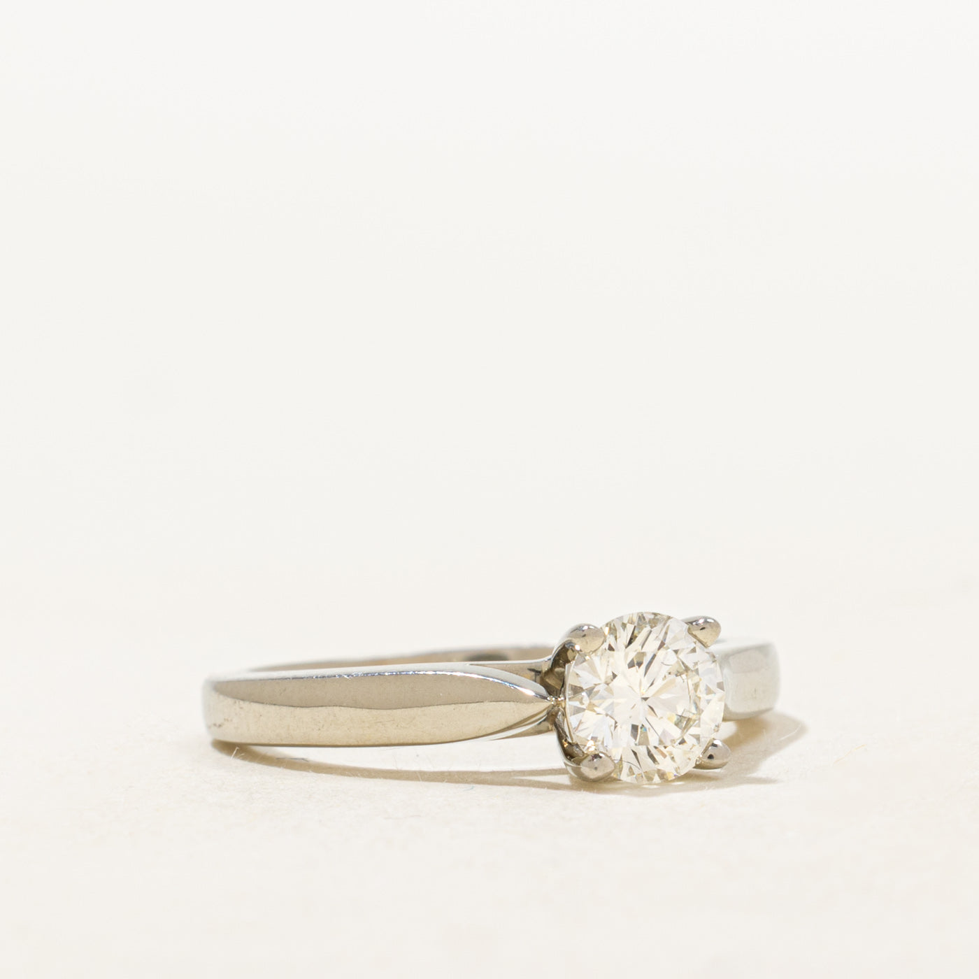 Bague de fiançailles solitaire en diamant | 0,59 ct SI1/SI2 H/I | Taille 5