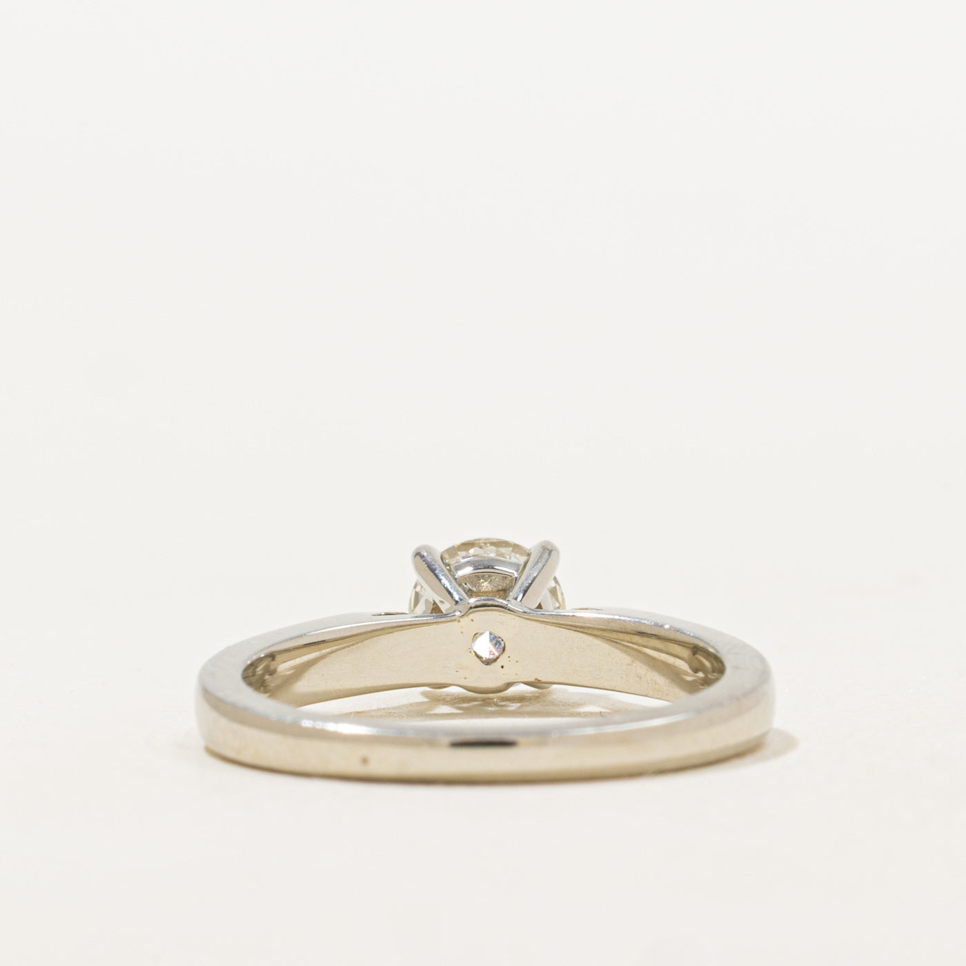 Bague de fiançailles solitaire en diamant | 0,59 ct SI1/SI2 H/I | Taille 5