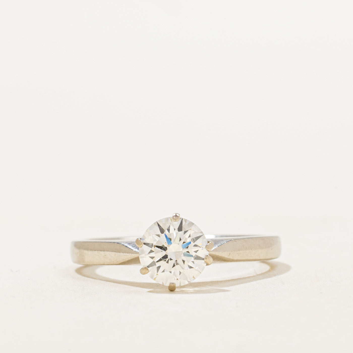 Solitaire Diamond Engagement Ring | 1.01ct VS2 I Ex | SZ 7