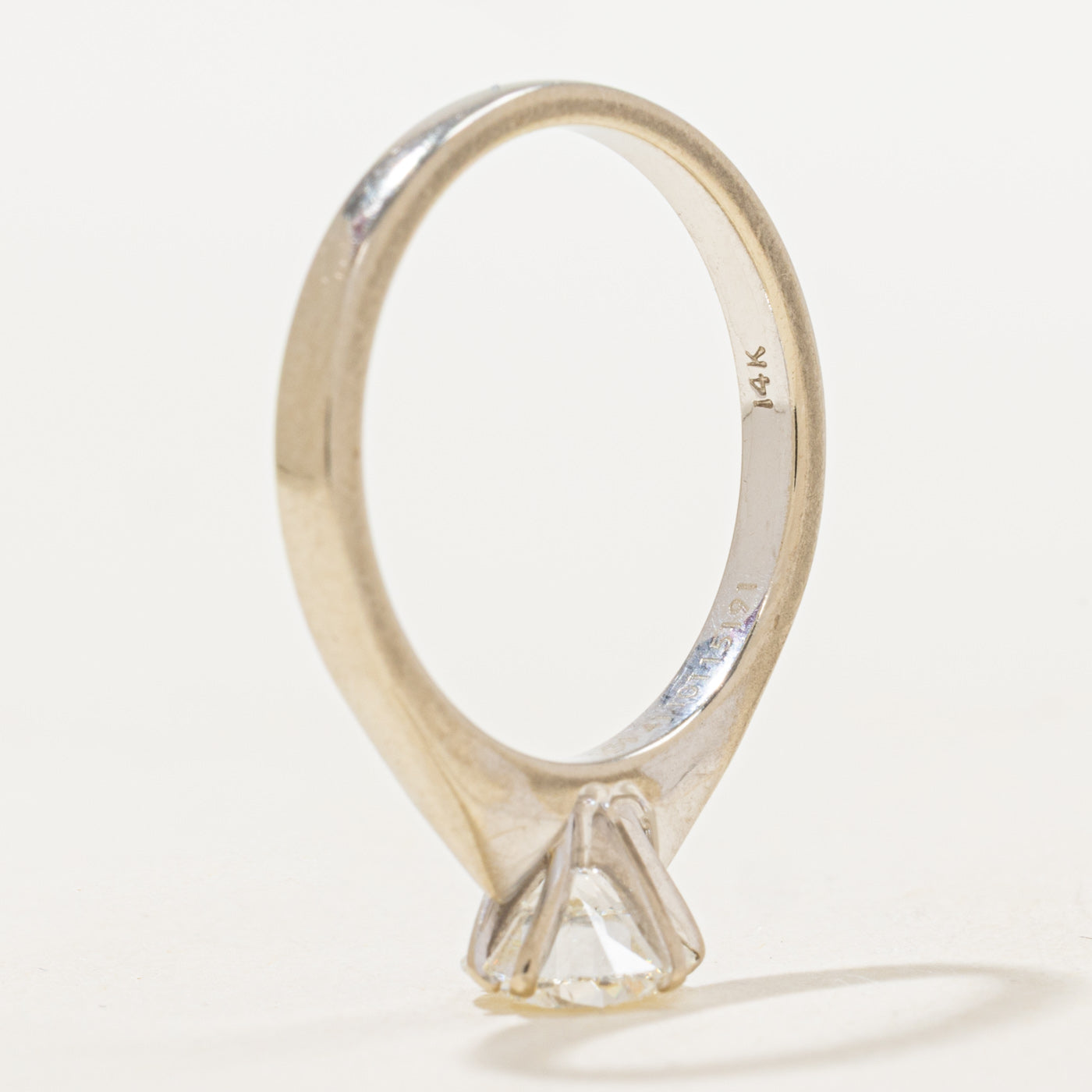 Solitaire Diamond Engagement Ring | 1.01ct VS2 I Ex | SZ 7