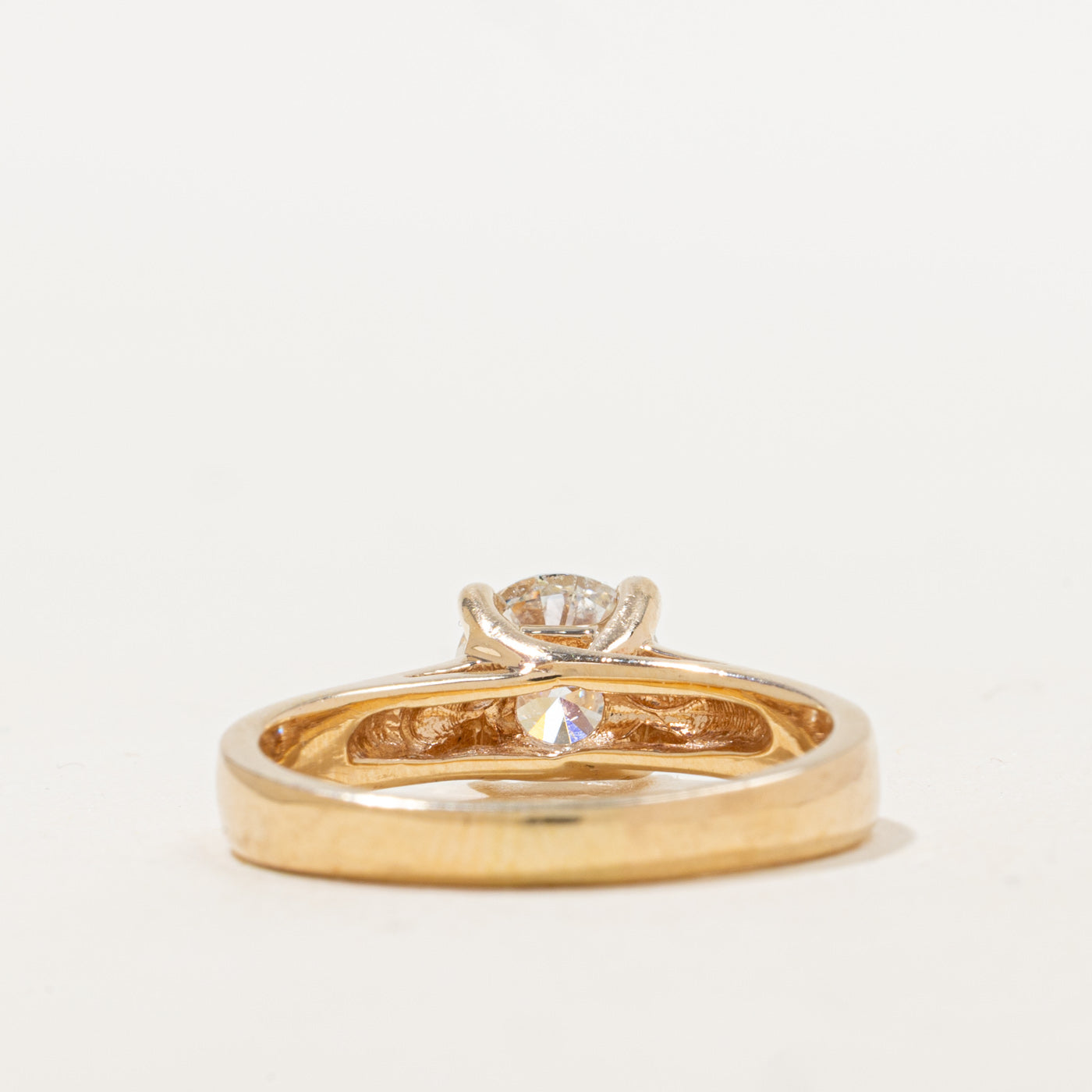 Solitaire Diamond Engagement Ring | 1.50ct SI2 H Ex | SZ 8.5