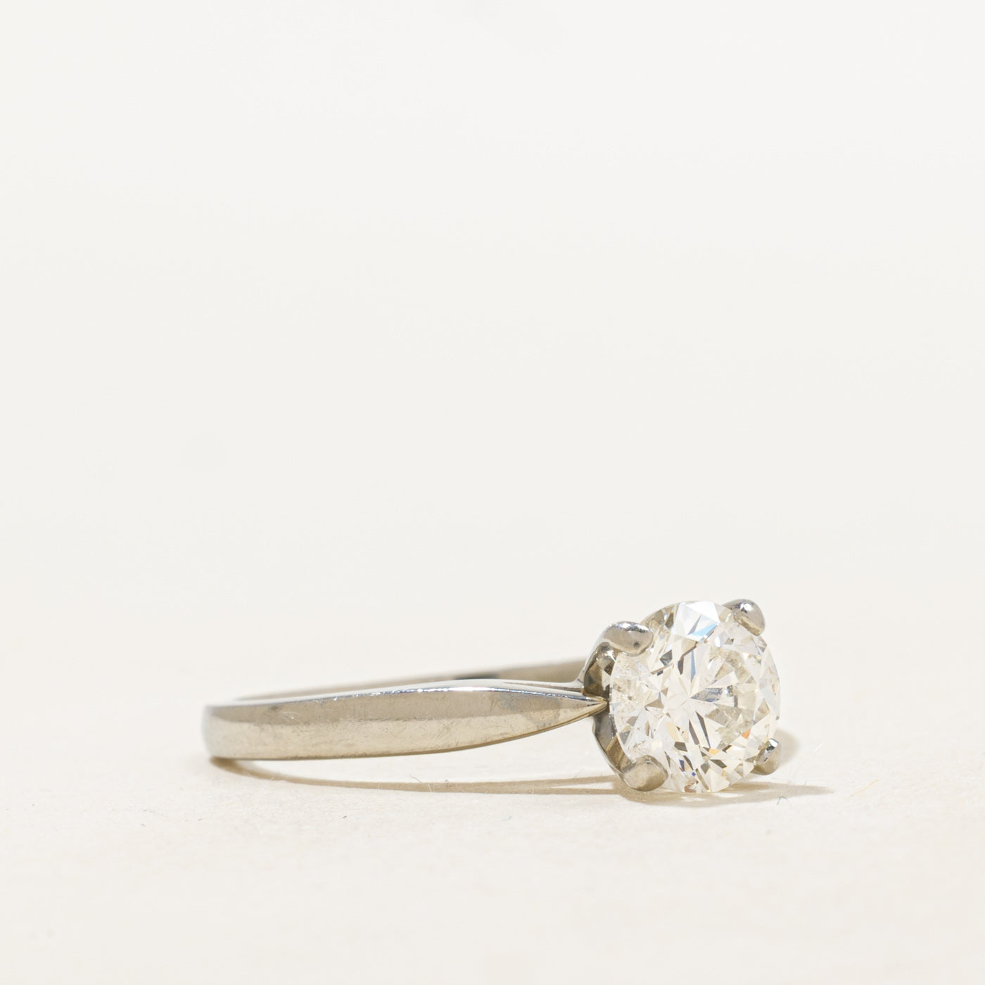 Solitaire Diamond Engagement Ring | 1.07ct SI2 I | SZ 7