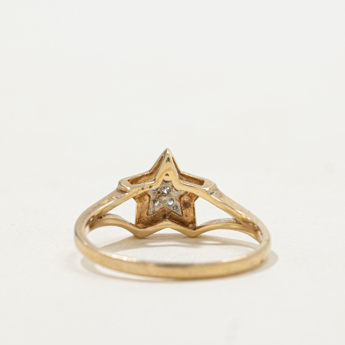 Diamond Star Cluster Ring | SZ 7.25