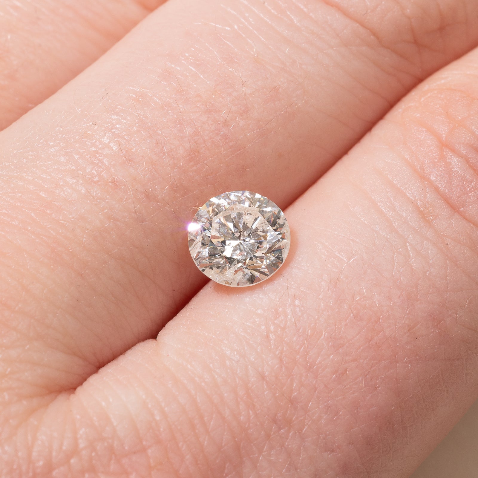 1.5ct+ Round Brilliant Cut Natural Loose Diamond | 1.51ct I1 H/I |