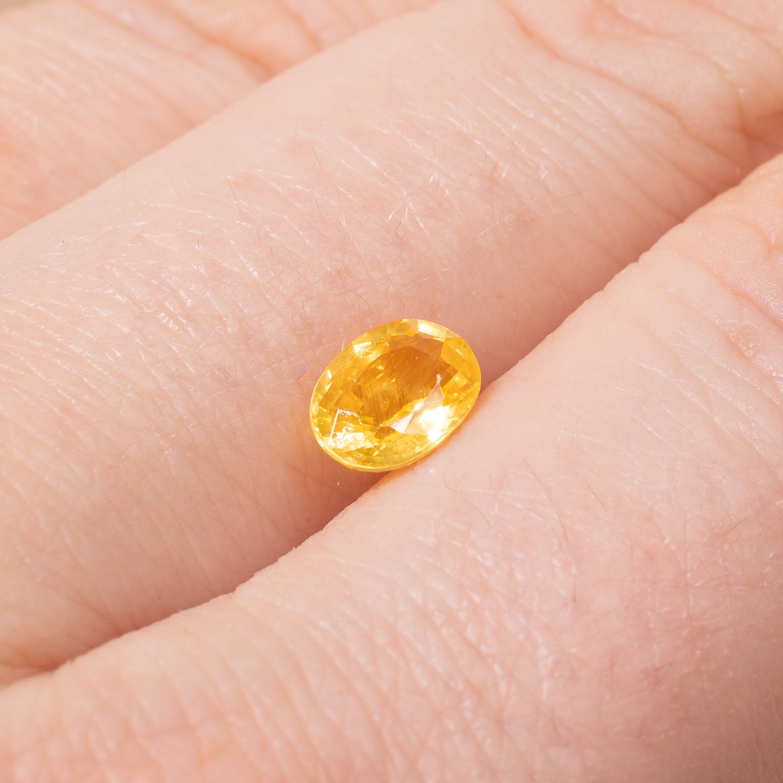 Oval Cut Loose Yellow Sapphire | 1.20ct |
