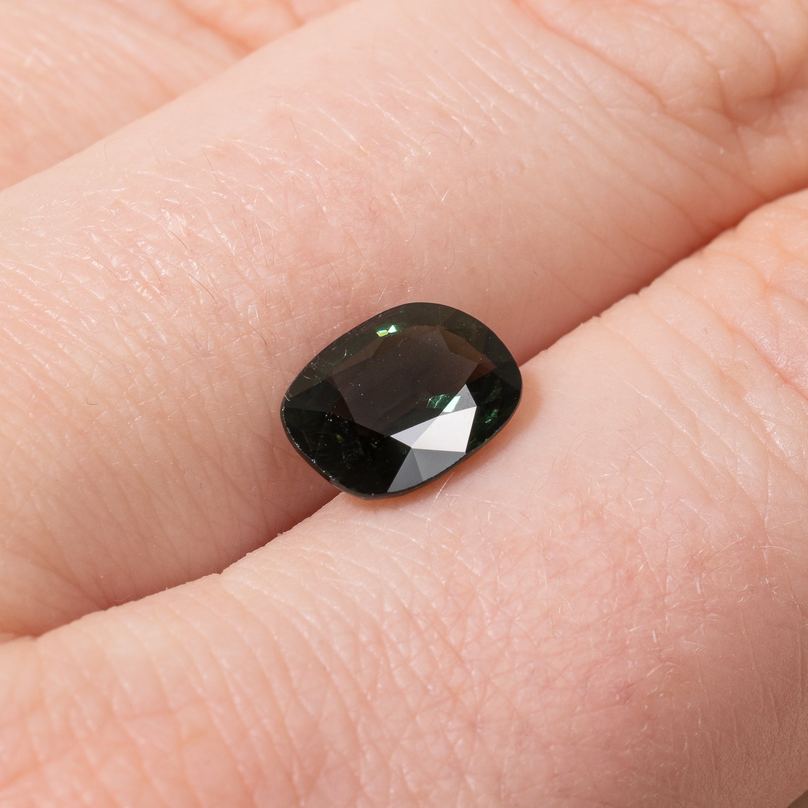 Cushion Cut Loose Green Sapphire | 2.41ct |