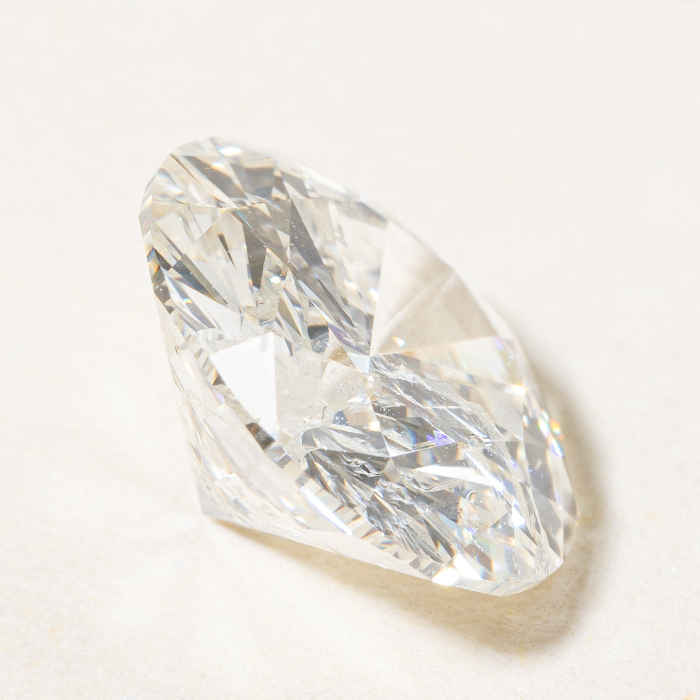 2.5ct+ Round Brilliant Cut Natural Loose Diamond | 2.54ct I2 I/J |