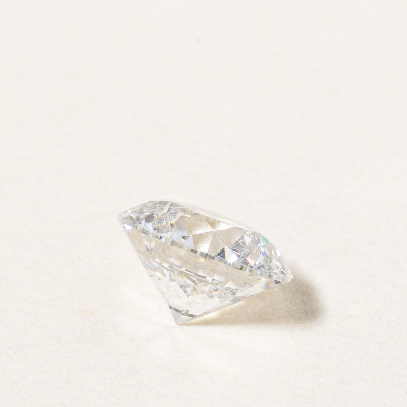 Diamant canadien rond taille brillant non serti | 0,53 ct I1 E |