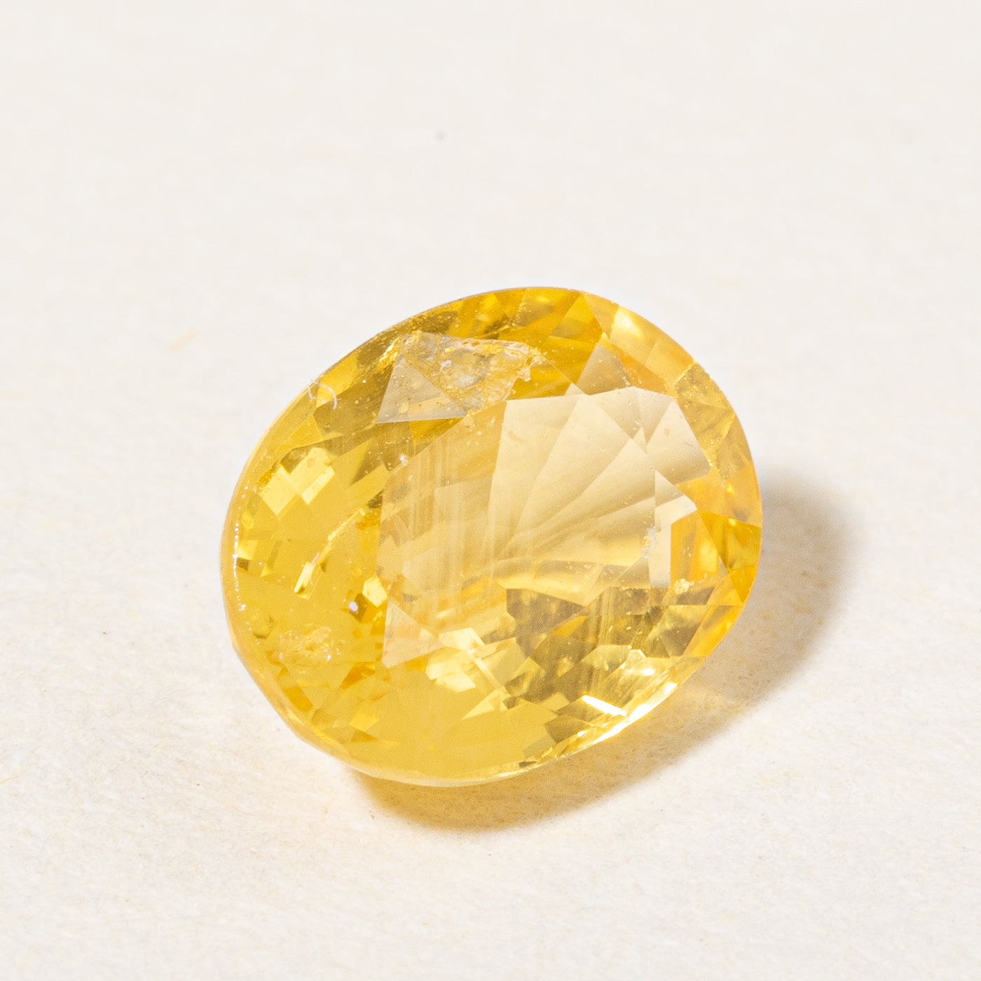 Oval Cut Loose Yellow Sapphire | 1.20ct |