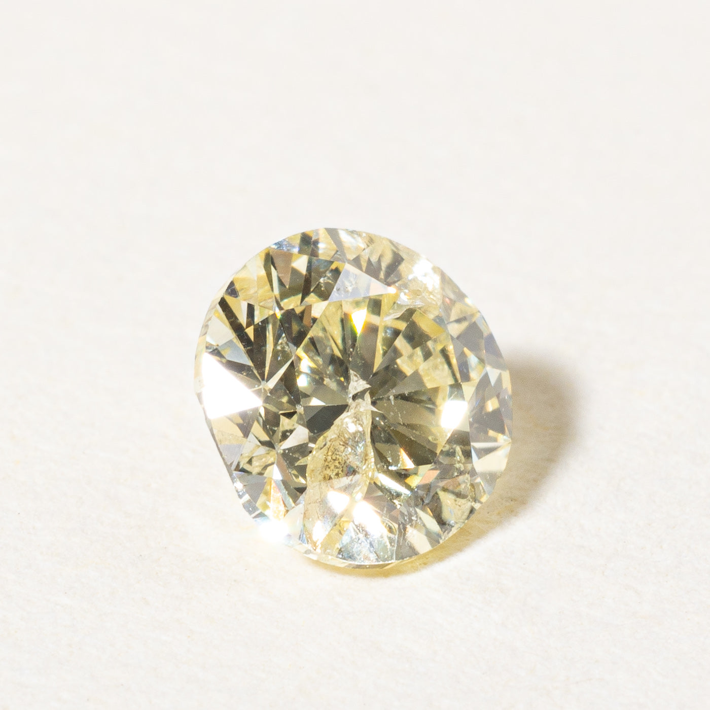 Round Brilliant Cut Loose Yellow Diamond | 0.71ct |