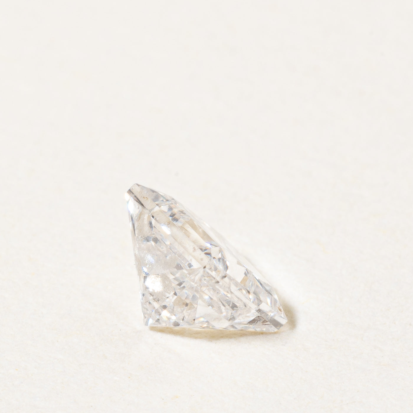 Diamant taille princesse (non serti) | 0,52 ct I1 J/K |