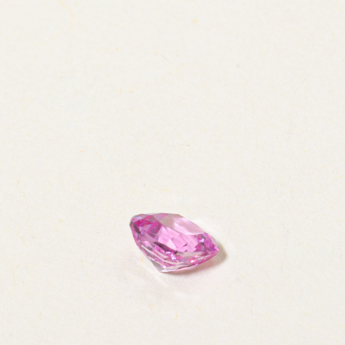 Loose Cushion Cut Synthetic Pink Sapphire | 0.81ct