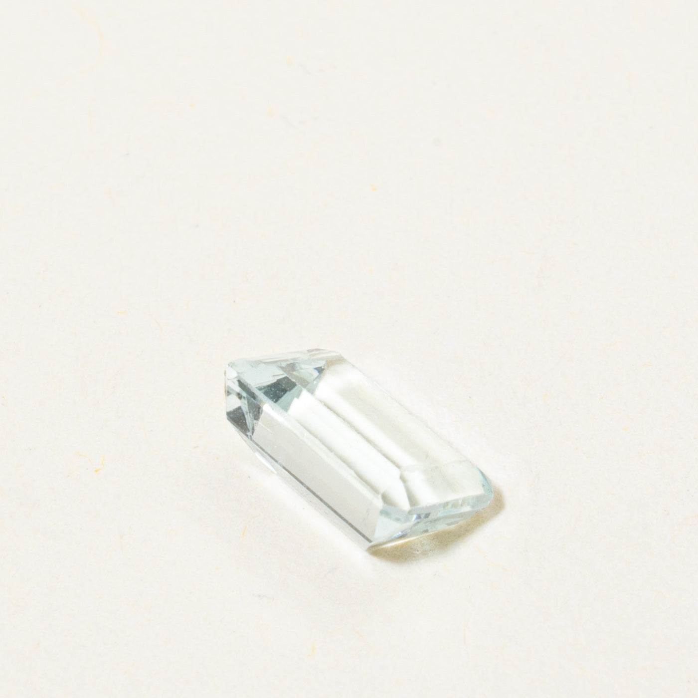 Loose Emerald Cut Pale Aquamarine | 1.37ct
