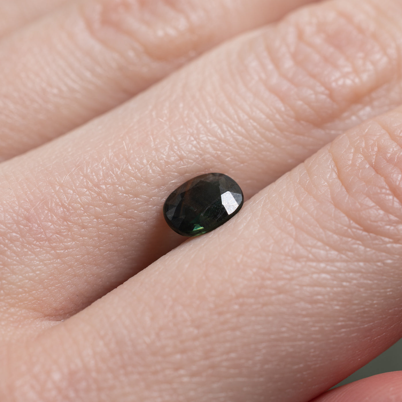 Cushion Cut Loose Green Sapphire | 1.34ct