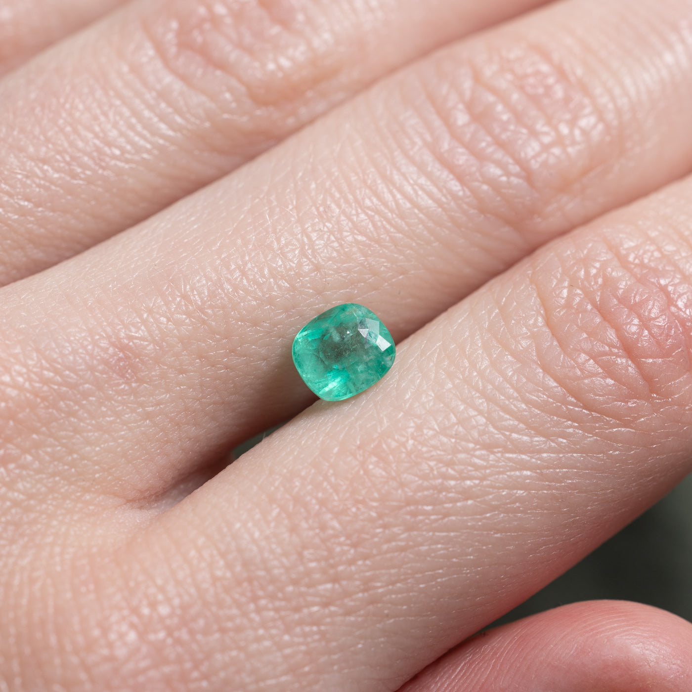 Cushion Cut Loose Emerald | 1.22ct