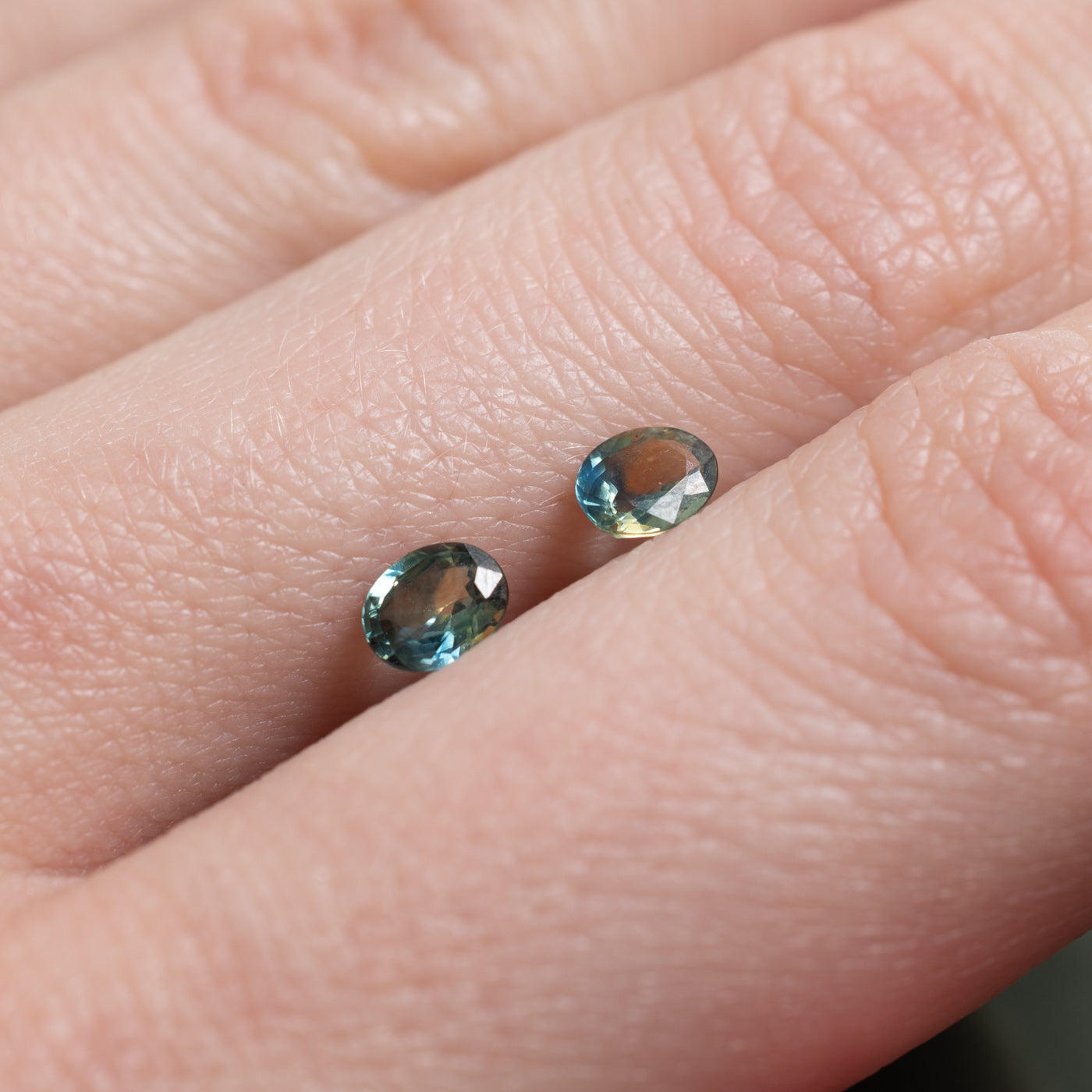 Pair of Oval Cut Loose Sapphire | 0.77ctw