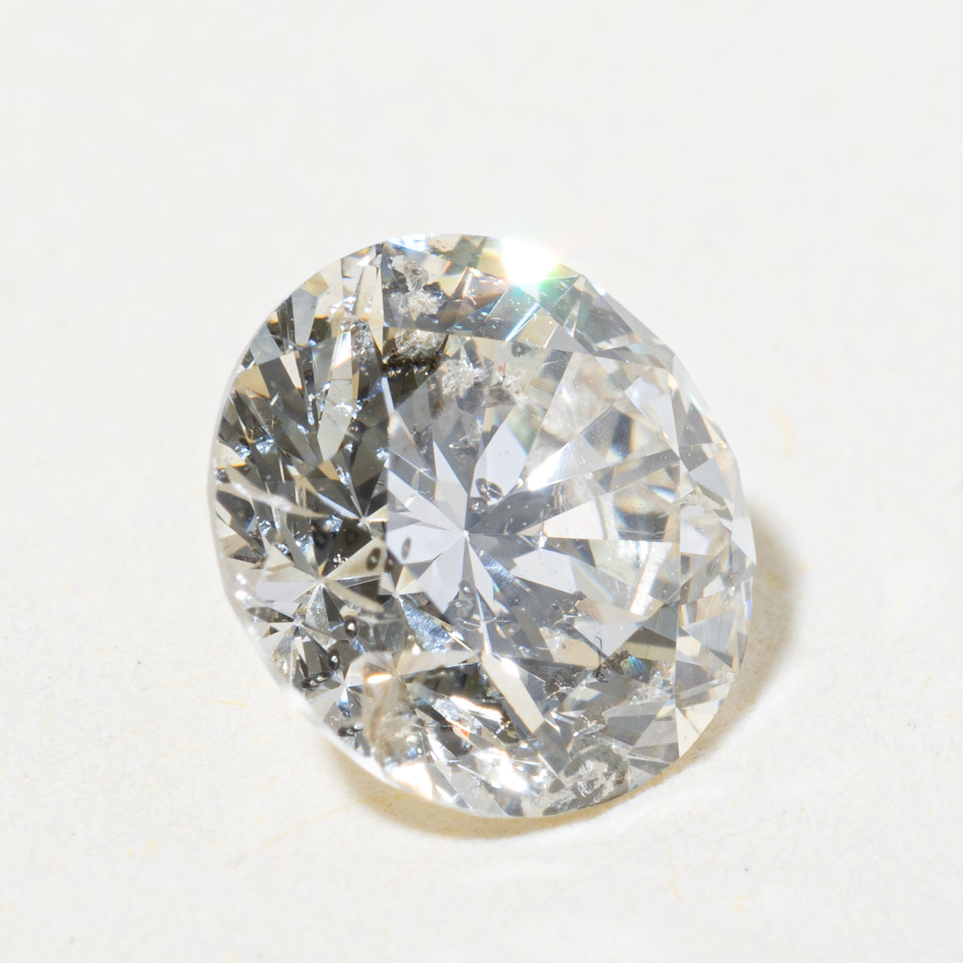 1ct+ Round Brilliant Cut Natural Loose Diamond | 1.06ct I1/I2 K/L |