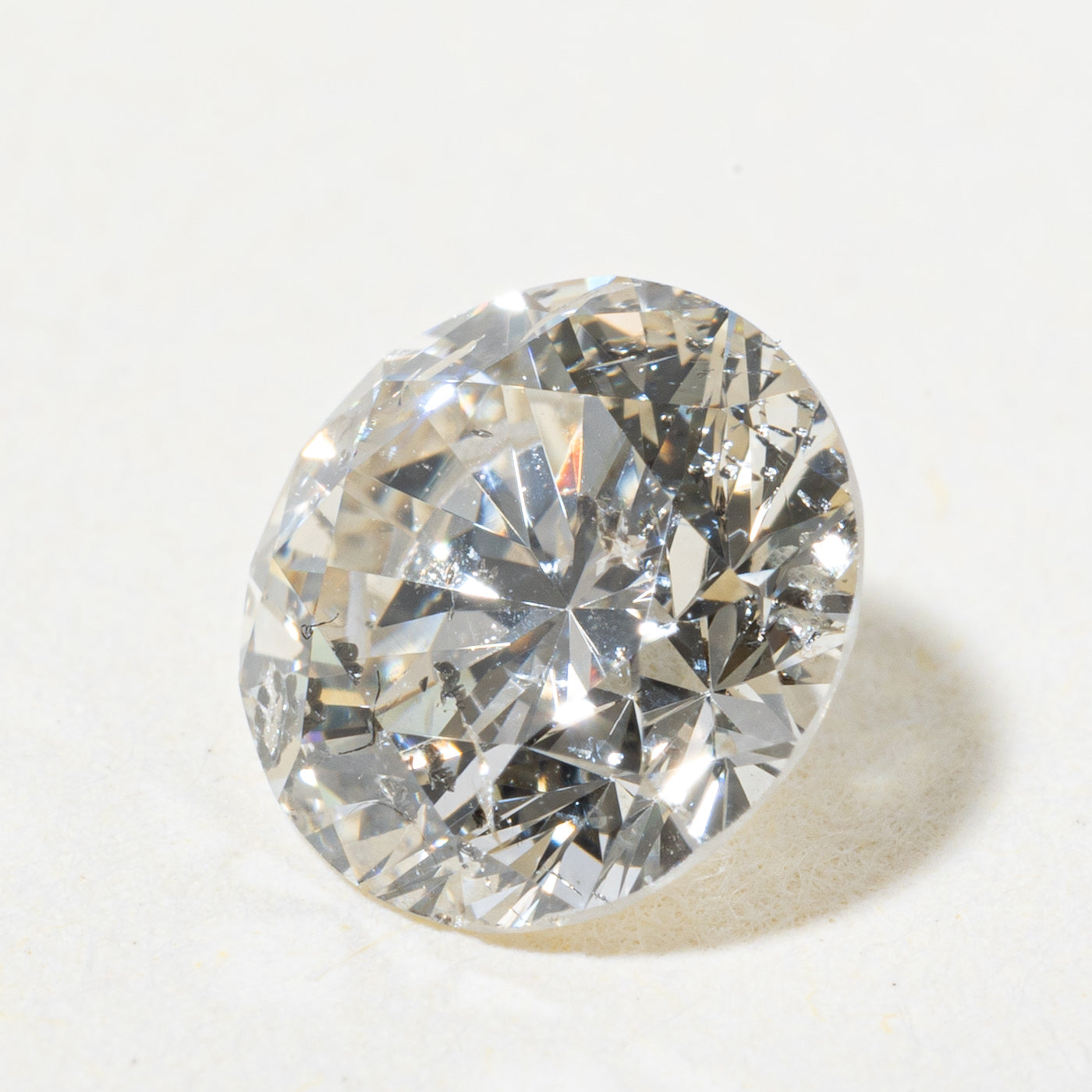 1ct+ Round Brilliant Cut Natural Loose Diamond | 1.06ct I1/I2 K/L |