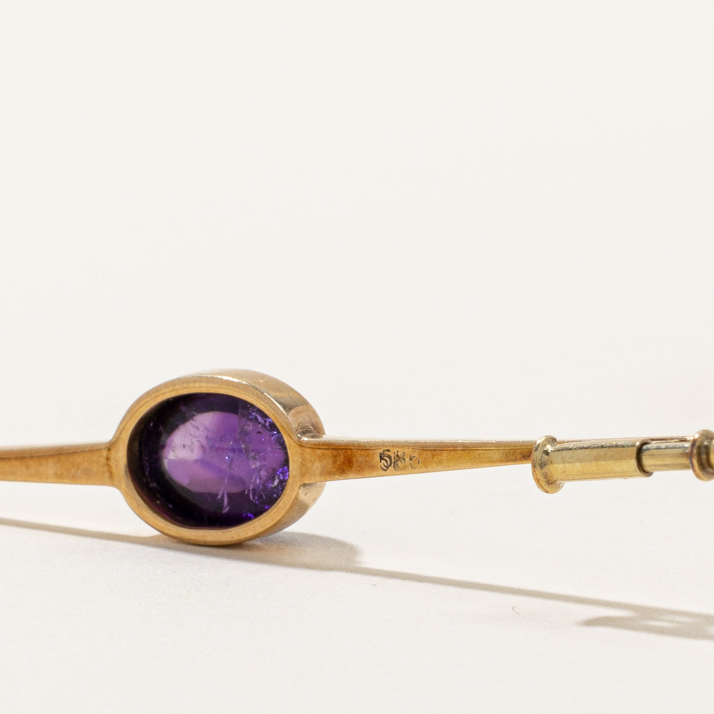 Amethyst Brooch | 3.55ct |