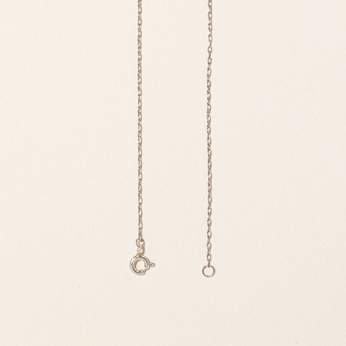 Antique Old Cut Diamond & Synthetic Sapphire Pendant Necklace | 0.28ctw, 0.16ctw | 18" |