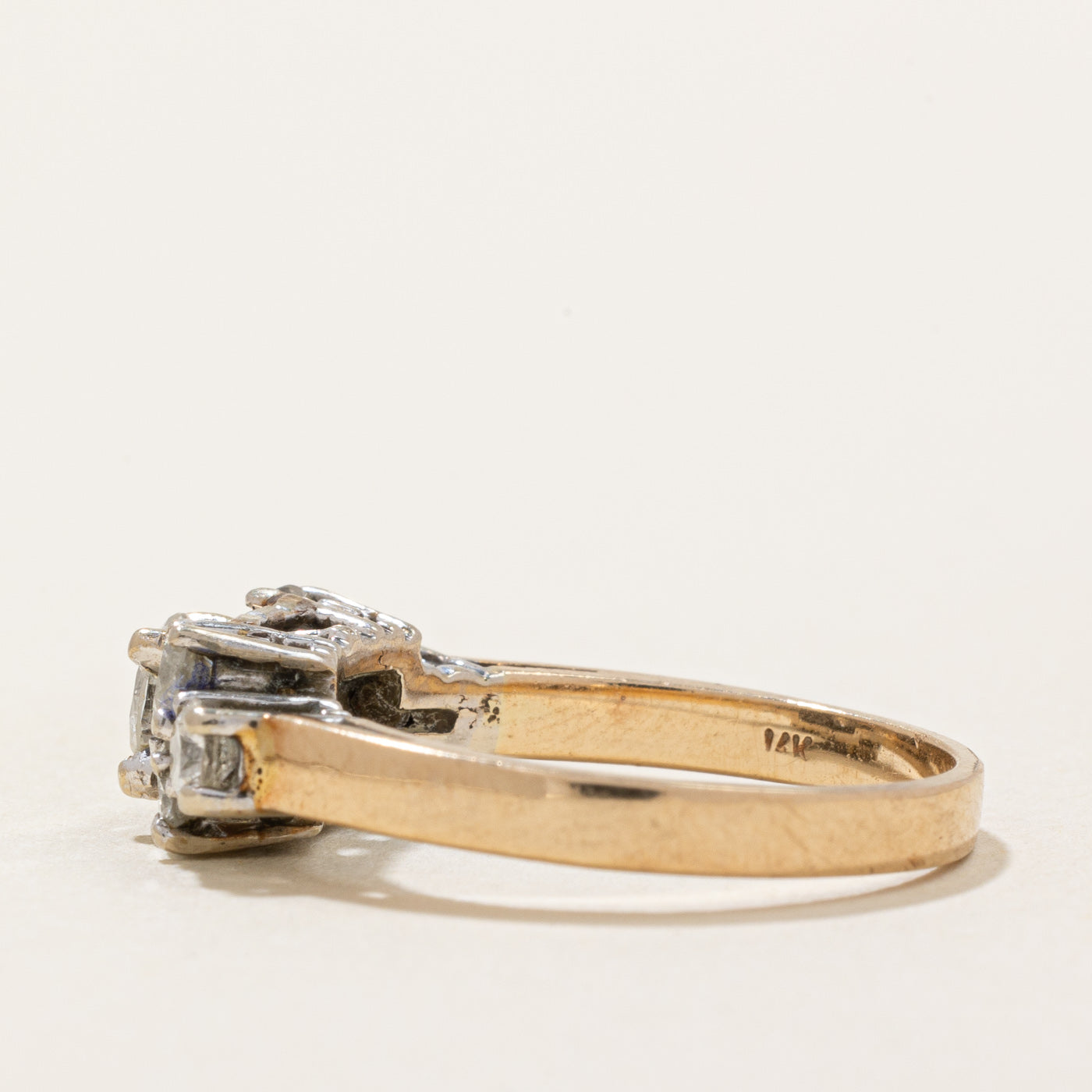 Diamond Wedding Ring Set | 1.48ctw | SZ 6 |