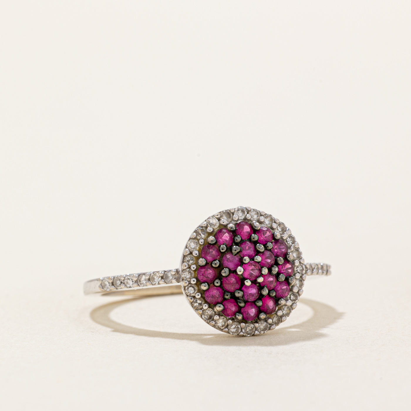 'Effy' Pink Sapphire & Diamond Ring | 0.38ctw, 0.18ctw | SZ 5.75 |