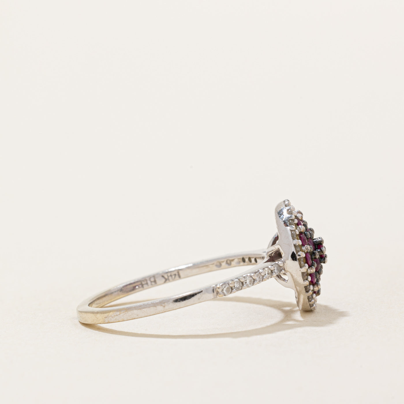 'Effy' Pink Sapphire & Diamond Ring | 0.38ctw, 0.18ctw | SZ 5.75 |
