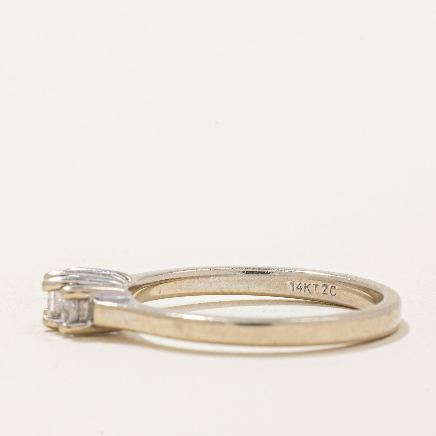 Princess Cut Diamond Ring | 0.25ctw | SZ 6.75 |