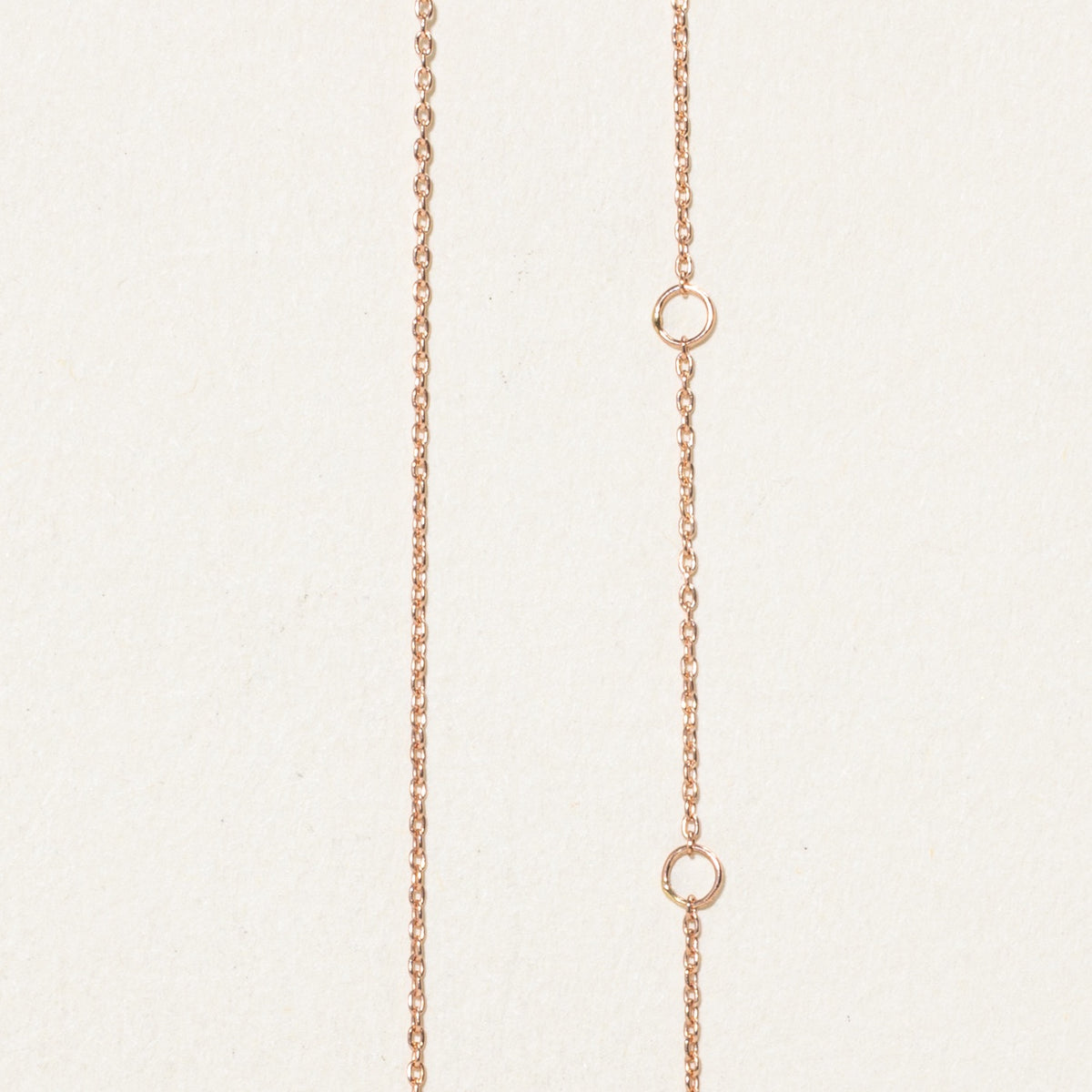 10k Rose Gold Diamond Dragonfly Pendant Necklace | 17"